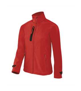 Dámská softshell bunda (B&C X-LITE SOFTSHELL/WOMEN)>červená (deep)>L