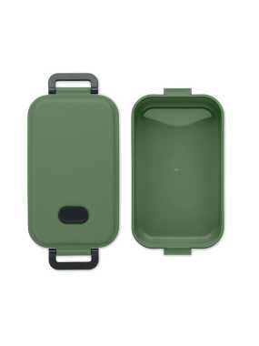 Obědář z recyklovaného PP 800 ml > zelená (dark)