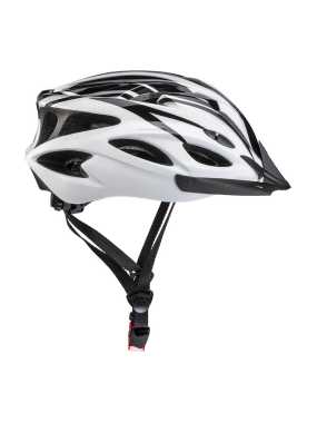 Přilba na kolo > černá/bílá