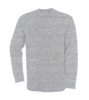 Unisex mikina (B&C OPEN HEM)>šedá (heather)>2XL