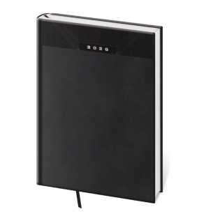 Diář (Print Classic 2026) - 17 x 24 cm > černá > týdenní B5