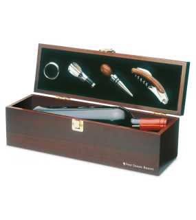 Dárková krabička na víno> dřevo