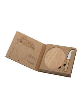 Sada na sýr s deskou> béžová