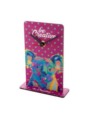 Stolní hodiny na zakázku > přírodní