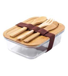 Skleněný box na jídlo > přírodní