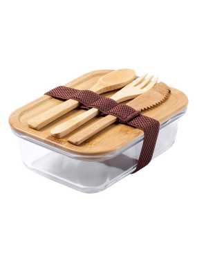 Skleněný box na jídlo > přírodní