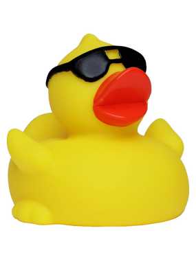 Kačenka do vany (MBW Squeaky duck with sunglases) > vícebarevná