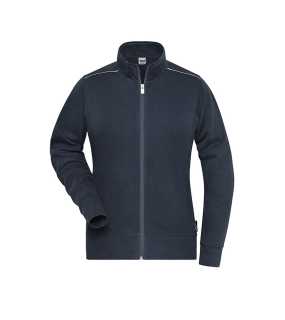 Dámská mikina (JN Ladies Workwear Sweat-Jacket SOLID)>modrá (navy)>L