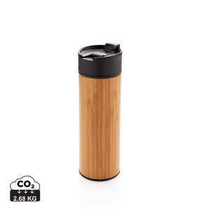 Bambusový termohrnek Bogota > hnědá