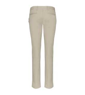 Dámske kalhoty (Kariban "MEN'S CHINO TROUSERS")>béžová>38