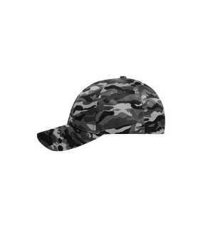 6 panelová kšiltovka(MB 6 Panel Camouflage Cap)>šedá / černá