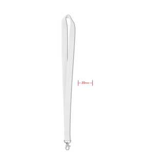 Šňůrka na krk> bílá