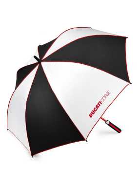 Golfový deštník (DUCATI CORSE)> Černá / bílá