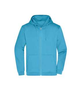 Pánská mikina (JN Promo Zip Hoody Men)>tyrkysová>L