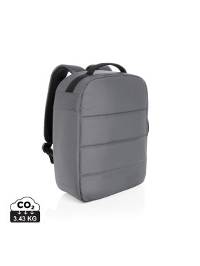Nedobytný batoh na 15,6" notebook Impact z RPET AWARE ™> šedá (anthracite)
