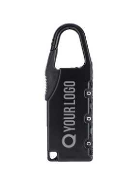 Číselný zámek na zavazadla > černá