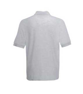 Pánská polokošile (FRUIT OF THE LOOM 65/35 Polo)>šedá (heather)>L