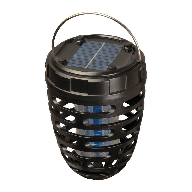 Solární lampa proti komárům Wigan > černá