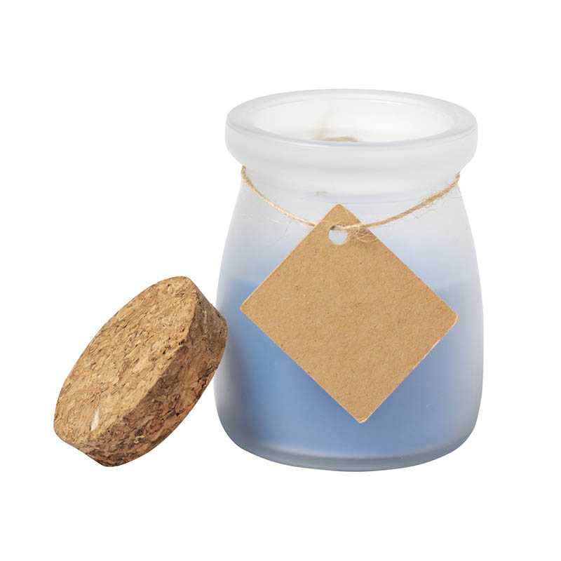 Svíčka> modrá