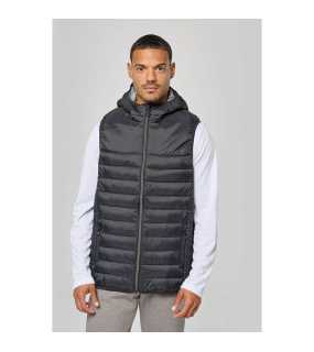 Unisex vesta (Proact ADULT HOODED BODYWARMER) > černá > L