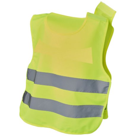 Bezpečnostní vesta pro děti od 3-6 r> žlutá (neon)
