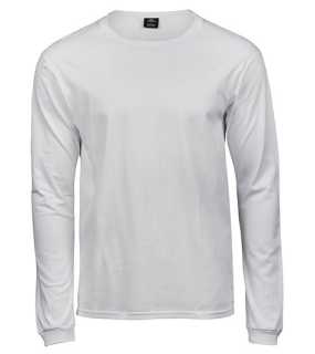Unisex triko (Tee Jays Long Sleeve Fashion Sof Tee) > bílá > 2XL