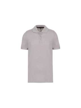 Pánská polokošile (MEN'S SHORT-SLEEVED POLO SHIRT) > šedá (oxford) > 5XL