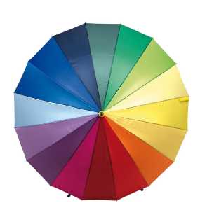 Deštník> vícebarevná