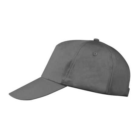 5 panelová kšiltovka > šedá (anthracite)