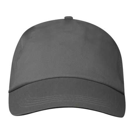5 panelová kšiltovka > šedá (anthracite)