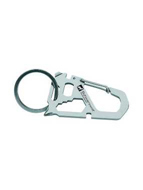 Multifunkční přívěsek na klíče 10 nástrojů "SCHWARZWOLF" > stříbrná