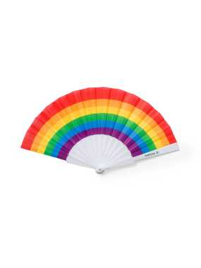 Vějíř z RPET > duha
