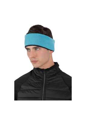 Čelenka (K-UP REVERSIBLE KNITTED HEADBAND) > červená/šedá (dark)