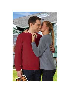 Unisex mikina (CALGARY) > červená (lotto) > 2XL