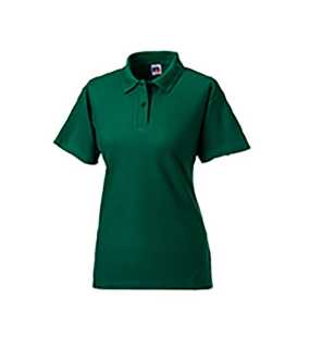 Dámská polokošile (Classic PolyCotton RUSSELL)>zelená (bottle)>M