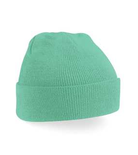 Unisex čepice (Beechfield Original Cuffed Beanie) > zelená (mint)