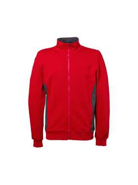 Pánská mikina (MINNESOTA by JR) > červená / šedá > XL  