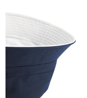 Unisex kšiltovka(Beechfield Reversible Bucket Hat)>modrá / bílá(french navy / white)>L/XL