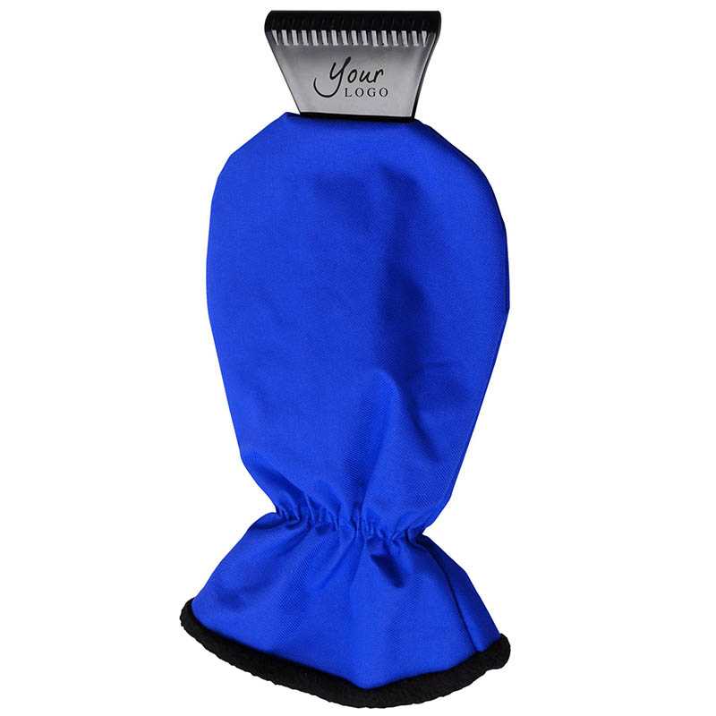 Škrabka na led s rukavicí > modrá ( cobalt )