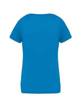 Dámské triko (PROACT LADIES 'V-NECK SHORT SLEEVE SPORTS T-SHIRT)>modrá (aqua)>L