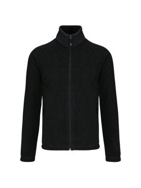 Unisex fleece bunda(KARIBAN MARCO FULL ZIP FLEECE JACKET)>černá>M