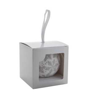 Vánoční ozdoba> stříbrná