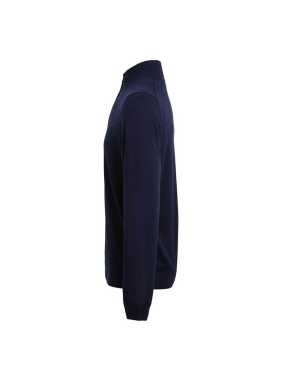 Pánský svetr (PREMIER MENS 1/4 ZIP KNITTED SWEATER)>modrá (navy)>4XL