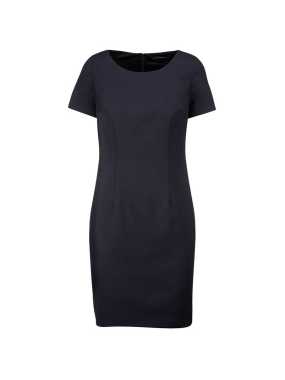 Dámské šaty (Kariban "SHORT SLEEVE DRESS")>modrá (navy)>40