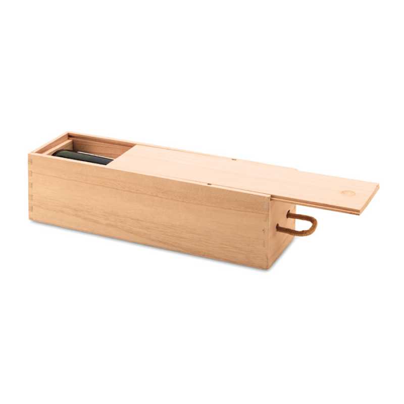 Dřevěný box na víno> hnědá (dřevo)