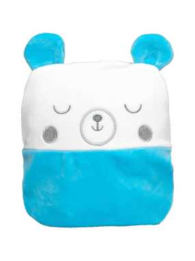 Plyšová hračka pro děti (MBW Bear for heat cushion) > modrá
