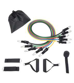 Fitness sada na cvičení > černá/modrá/zelená/červená