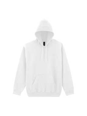Unisex mikina(GILDAN ULTRA BLEND ADULT HOODED SWEATSHIRT)>bílá>2XL