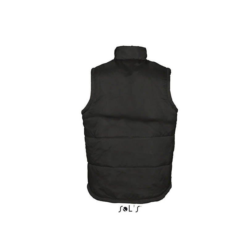 Unisex vesta (Sols WARM UNISEX Quilted bodywarmer)>černá>L