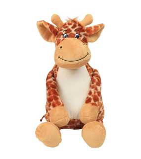 Plyšová hračka (Mumbles ZIPPIE GIRAFFE) > hnědá